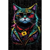 Depoba Cater Kadife Oyuncu Odası Halısı Kaymaz Pamuk Tabanlı Yıkanabilir Antibakteriyel Gamer, Gaming Halısı 100x150