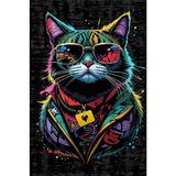 Depoba Cater Kadife Oyuncu Odası Halısı Kaymaz Pamuk Tabanlı Yıkanabilir Antibakteriyel Gamer, Gaming Halısı 140x200