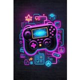 Depoba Couns Şönil Oyuncu Odası Halısı Kaymaz Pamuk Tabanlı Yıkanabilir Antibakteriyel Gamer, Gaming Halısı 200x300