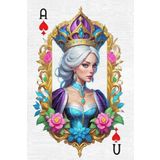 Depoba Luck Şönil Oyuncu Odası Halısı Kaymaz Pamuk Tabanlı Yıkanabilir Antibakteriyel Gamer, Gaming Halısı 160x230