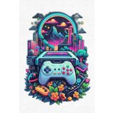Depoba Mertens Şönil Oyuncu Odası Halısı Kaymaz Pamuk Tabanlı Yıkanabilir Antibakteriyel Gamer, Gaming Halısı 100x150