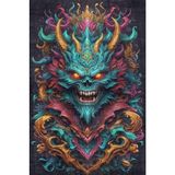 Depoba Zeura Kadife Oyuncu Odası Halısı Kaymaz Pamuk Tabanlı Yıkanabilir Antibakteriyel Gamer, Gaming Halısı 140x200