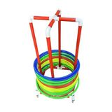 Depolama Standı, Hula Hoop Standı, Evrensel Halka Düzenleyici, Zemin Standı Hula Hoops Depolama Rafları, Fitness Hula Hoop Stand Tutucu, Hareketli Spor Depolama Rafı Ekipman Arabası (30 cm/11,81 inç)