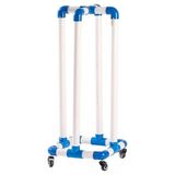 Depolama Standı, Hula Hoop Standı, PVC Hoop Halat Tutucuları, Bağlantısız Hula Hoop ve Atlama Halatı Tutucu Standı, Hareketli Fitness Hoop Depolama Sepeti, Spor Ekipmanları Organizatör Rafları, Oyun