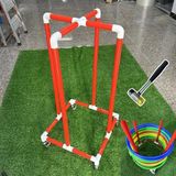 Depolama Standı, Hula Hoop Standı, PVC Rolling Hula Hoop Çekiçli Stand Up Tutucular, Hareketli Spor Depolama Rafı Ekipman Sepeti, Hafif Ortaokul Fitness Çemberleri Ekranı
