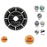 Depolife 115mm Ahşap Metal Mermer Granit Seramik kesici disk Avuç Taşlama kesme Elmaslı Daire Disk Bıçak ispirel
