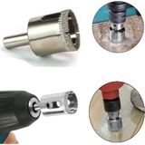 Depolife 38 Mm Mermer Granit Fayans Cam Yuvarlak Delme Panç Elmas Uç Yuvarlak Açma Matkap Için Karot Ucu