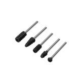 Depolife 5 Parça Hss Ahşap Için Törpü Freze Uç Seti Dremel Benzeri Gravür Makinası Için Kalıpçı 3.17Mm Sap