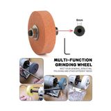 Depolife 6mm Motor Mili Için Bileme Taşı ve Kaplin Motoru Bileme Makinesine Dönüştürme Seti Bıçak Satır Için