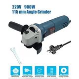 Depolife 900w avuç taşlama makinesi 100/115mm spral taşlama slikon kordonlu sökme anahtarlı 11000 rpm