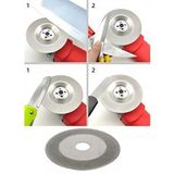 Depolife Bıçak Satır Makas Balta bileme diski 100mm Elmaslı eğeleme disk avuç taşlama spiral uyumlu disk