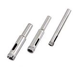 Depolife Cam Fayans Mermer Granit Porselen Delme Pancı Boru Tipi Elmas Karot Uç 3mm 4mm 8mm (3lü)