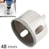 Depolife Cam Mermer Granit Delme Pancı 48mm Matkap Için Elmaslı Delik Karot