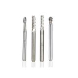 Depolife Cnc Freze Için Kesici Karbür Uç Seti Yoğun Çelik Ahşap Metal Alüminyum Pleksi Carbide Tungsten 4 Lü