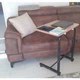 Depolife Çocuk Ders Çalışma Notebook Masası Boyu Ayarlanabilir Çekyat Sehpası Ceviz Renk Çocuk Odası 60x44cm