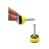 Depolife Dremel Tarzı Gravür Makineleri Için Mini Cırtlı Zımpara Tabanı 3.17Mm Sap 25Mm Pad