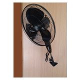 Depolife Duvar vantilatörü Hava Pervanesi Döner Kafa Duvar Montajlı hava fani 40CM 60W Siyah
