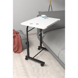 Depolife Eğim Yükseklik Ayarlı Metal Ayak 60x45 cm Antrasit Laptop Sehpası