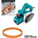 Depolife Elektrikli El Planyası Kayışı Ahşap Rende için Motor bıçak arası Kayış 220-10mm üniversal triger bel