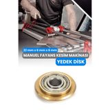Depolife Fayans Kesme Makinesi için Karbon Elmas Tekerlek Kesici Disk Yedek Tekelek 22mm