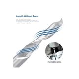 Depolife freze için kesim ÇİFT karbür End Mill 1,6mm CNC uç Spiral yönlendirici alüminyum bakır ahşap MDF