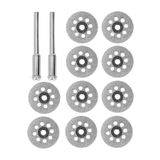 Depolife Gravür Makinesi Için Turbo Elmas Mini Daire Testere Bıçak Takımı Cam Metal Mermer Ahşap Kesme Diski