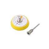 Depolife Gravür Makinesi Mini Kalıpcı Vız Vız Lar Için 5Cm Zımpara Pedi Cırtlı 50Mm Zımpara Tabanı (Zimparasiz)