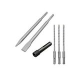 Depolife Kırıcı Delici Hilti Için Sds Plus Elmaslı 5li Matkap Ucu Murç Keski Sds Vidalama Bits Adaptör Seti