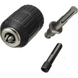 Depolife Kırıcı Delici Mandren Sds Plus Mandren Adaptörü Sds Uçlu 1/2 Mandren Ve Mıknatıslı Bits Adaptör