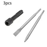 Depolife Kırıcı Delici Matkap Için Sds Plus Matkap Uç Seti Murç Keski 1/4 Hex Vidalama Adaptörü 3 Parça