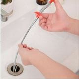 Depolife Kıskaç Tıkalı Lavabo Ve Gider Borusu Açma Aparatı Yaylı Esnek Lavabo Açıcı 60cm