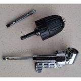 Depolife Mandrenli Köşe Vidalama Delme Kör Nokta Adaptörü 1/4 Hex Matkap