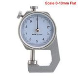 Depolife Mekanik Mikrometre Kalınlık Ölçer Hassas Ölçüm Kumpas 0-10 Mm 0.01 Mm Ölçme