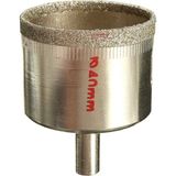 Depolife Mermer Granit Fayans Cam Yuvarlak Delme Panç Elmas Uç Yuvarlak Açma Matkap Için Karot 4 cm (40 mm)