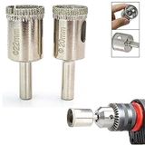Depolife Mermer Granit Fayans Porselen Cam 20Mm 22Mm Yuvarlak Delme Pancı Elmas Uçlu Delik Açma Karot Ucu 2Li