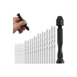 Depolife Mini El Matkap 25Li Matkap Ucu 0,5 – 3,0 Mm Hassas El Matkabı Seti Metal Ahşap Kuyumcu Model Yapımı