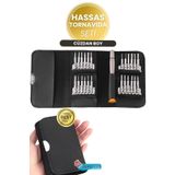 Depolife Mini Hassas Tornavida Seti Cep Telefonu Notebook Saat Saatçi Torx Altıgen Yıldız Saatci Tamir Seti