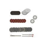 Depolife Mini Vız Vız Için Kesici Mini Disk Seti Ahşap Metal Cam Fayans Kesme Elmas Hss Fiberglas Kesici Set