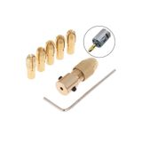 Depolife Motor Için Küçük 3 Çene Pesnli Mandren 3.2Mm Motor Girişli Okul Proje Ödev Uygulama Hobi