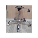 Depolife Ofis Büro Çalışma Koltuğu Için Metal Yıldız Ayak Amortisör Tekerlek Şase Tek Kollu Mekanizma Seti