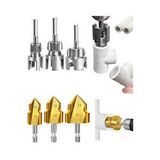 Depolife Pprc PVC Boru Havşa ve Diş Açma Klavuz Seti 20mm 25mm 32mm Pafta Kılavuz diş Açma 6'lı Pah