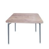 Depolife Pratik Katlanır Ayak Mutfak Yemek Masası Balkon Ders Çalışma Piknik Masa 60x90cm ceviz