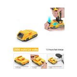 Depolife Şarjlı Matkap Için Yedek Batarya 12V 2000Mah Li-Ion Pcbli Şarjlı Matkap Için Pil Grubu Universal