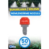 Depolife Sisleme Misting Buharlama Serinletme Nozulu Sera Nemlendirme Spreyi Kafa Sulama Ekipmanları Mist