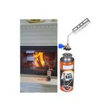 Depolife Şömine Yakma Yüksek Alevli Pürmüz Torch Yakma Barbekü Odun Kömür Tutuşturma Tabancası