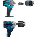 Depolife Supra Kilitlemeli Somun Sökme Sıkma Makinesi Için Metal Mandren ve Adaptör Seti