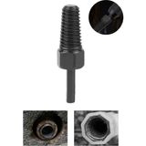 Depomega 1/2 Kırık Musluk Boru Çıkarıcı Matkap Uç Boru Ters Kılavuz - Siyah - 10-20 mm