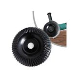 DepoMega Ahşap Ağaç Törpü Eğe Disk Şekillendirme 115 mm Avuç Taşlama Uyumlu