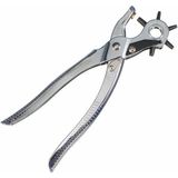 Depomega Kemer Delme Deri Delme Pensesi 6 Farklı Delim - 21 CM - Gri
