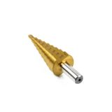 DepoMega Paslanmaz Kademeli Matkap Ucu Ahşap Plastik Sac Delme Uç 4- 20 Mm
